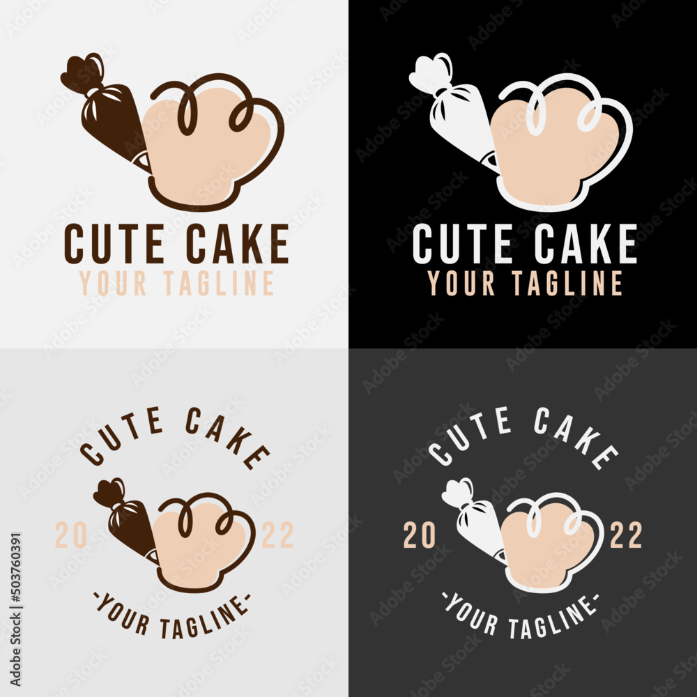 chef kitchen logo for food restaurant and cafe template chef kitchen logo for food restaurant and cafe template