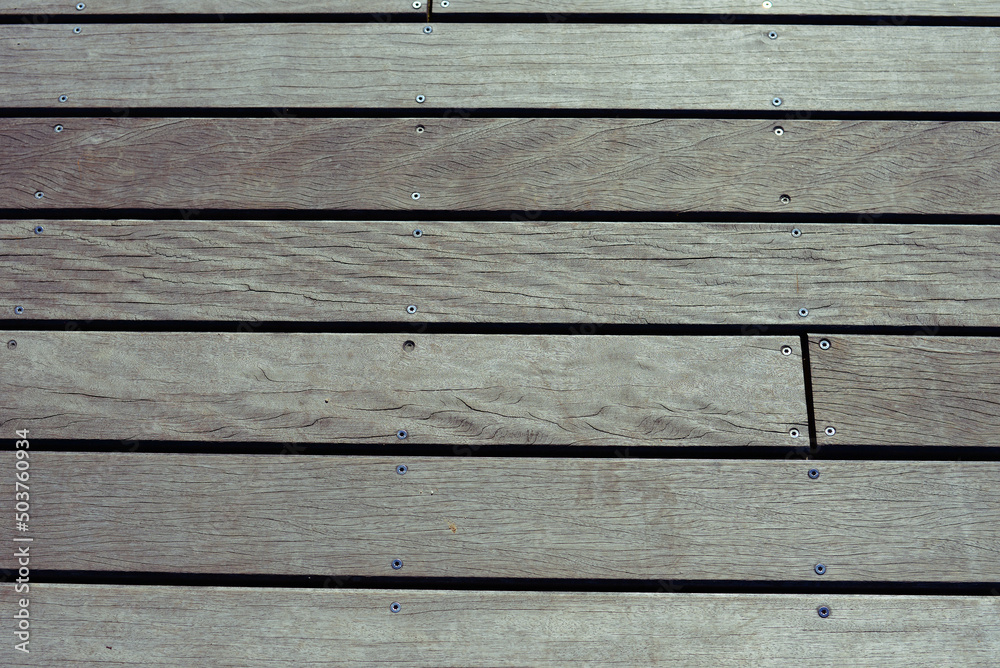 Fototapeta premium Terrasse bois