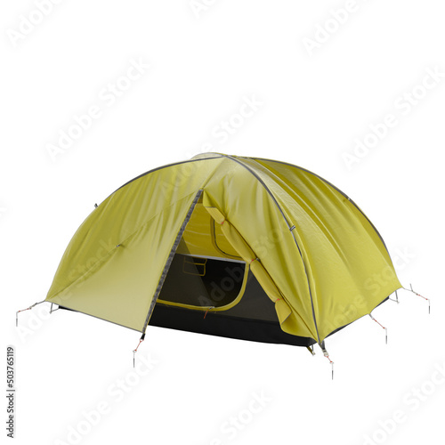 tent on white  Transparent 