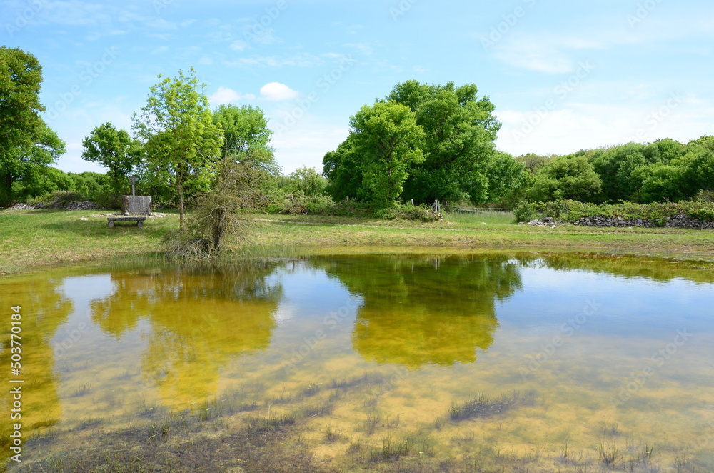 POINT D'EAU SUR LE PLATEAU DES CAUSSES DU QUERCY POINT D'EAU SUR LE PLATEAU DES CAUSSES DU QUERCY