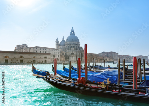 Fototapeta Naklejka Na Ścianę i Meble -  Basilica Santa Maria della Salute in Venice