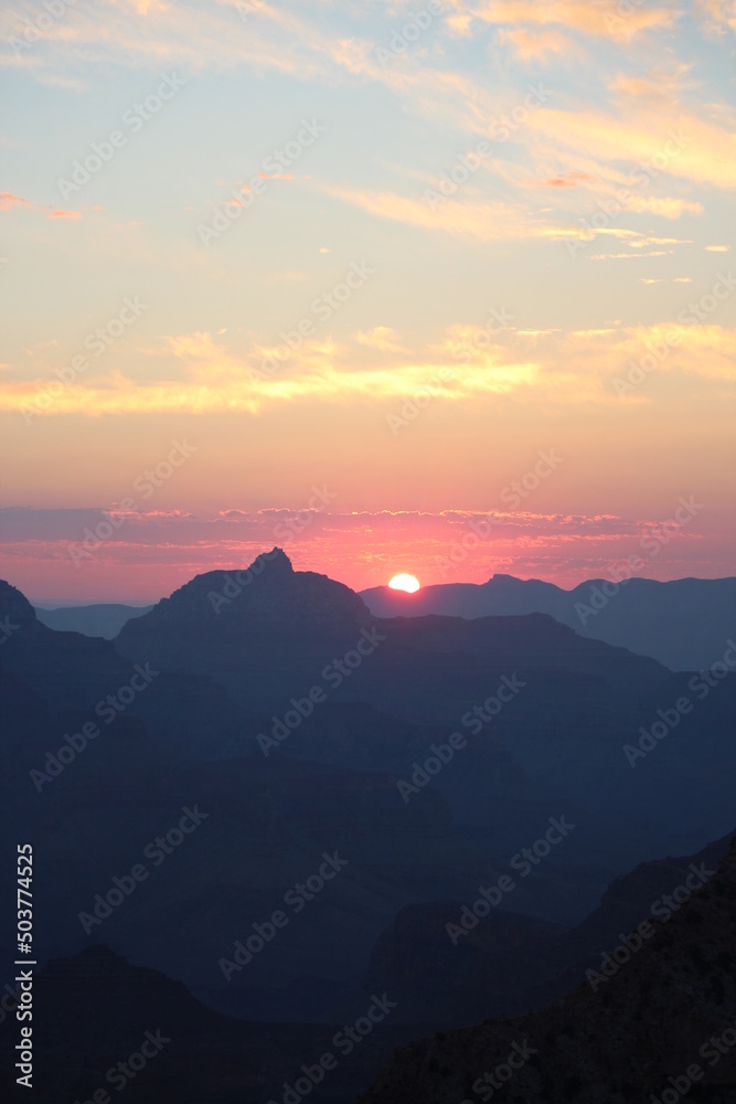 Fototapeta premium Sunrise at the Grand Canyon