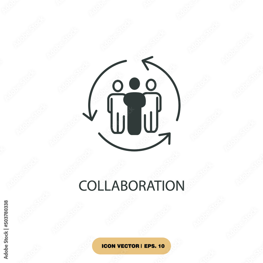 collaboration icons symbol vector elements for infographic web collaboration icons symbol vector elements for infographic web