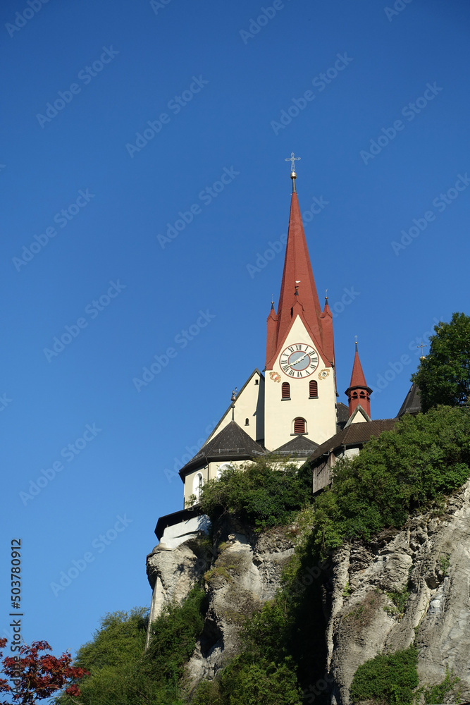 Fototapeta premium Basilika in Rankweil
