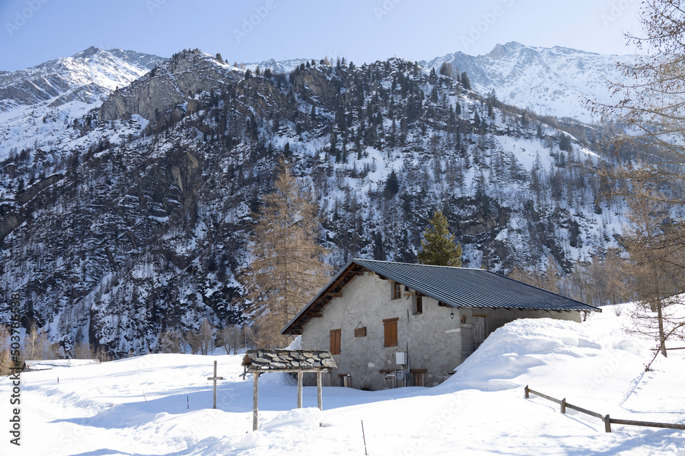 Chalet in the mountains - Winter Wonderland