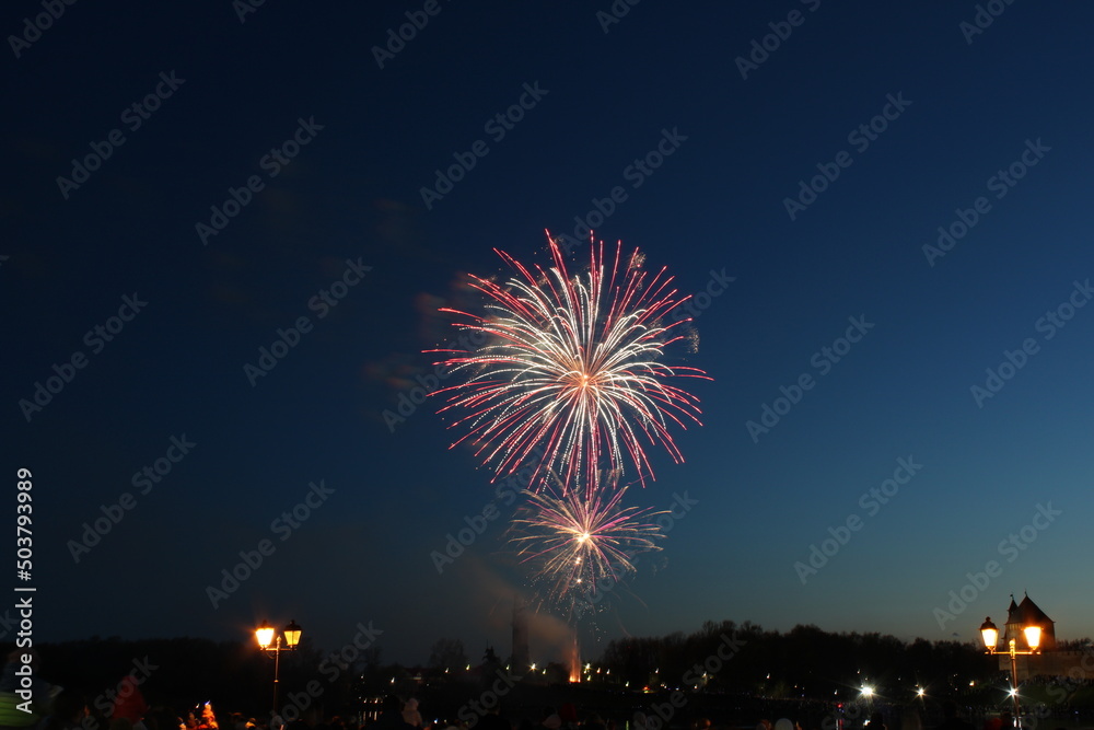 fireworks over the river fireworks over the river