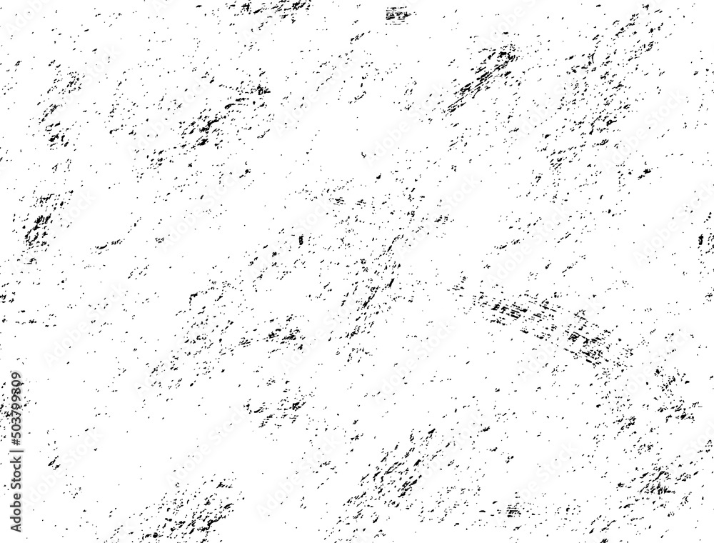 Grain dust effect background. Retro dirty black chalk. Rough stamp old overlay. Scratch ink sketch brush. Crack grungy texture. Splatter stain banner. Paintbrush splash. Grain. Vector illustration