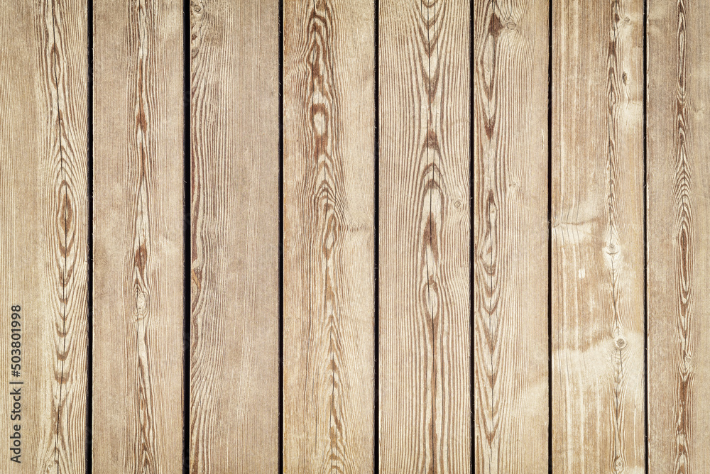 Obraz premium Wood texture of vertical boards of the wall.