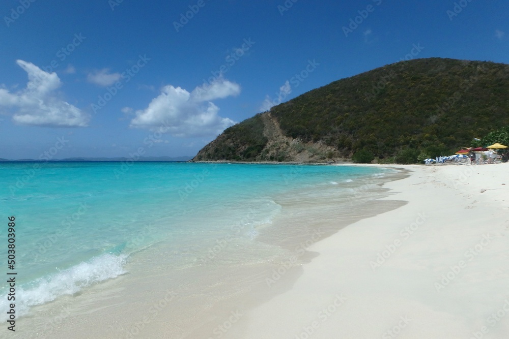 White Bay beach, Jost Van Dyke British Virgin Islands