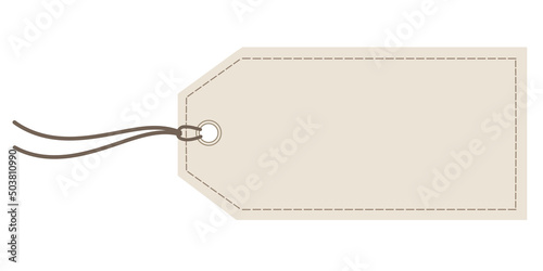 tag Horizontal set Angled Hangtag Seam Beige With String And Shadowimage jpg  price tag  Paper Label Isolated On White Background. Ready for your message.
 