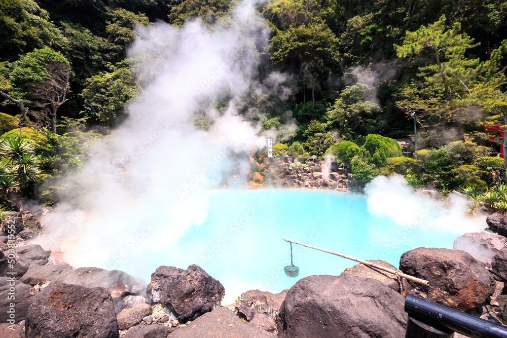 Obraz premium 海地獄 大分県別府市別府温泉