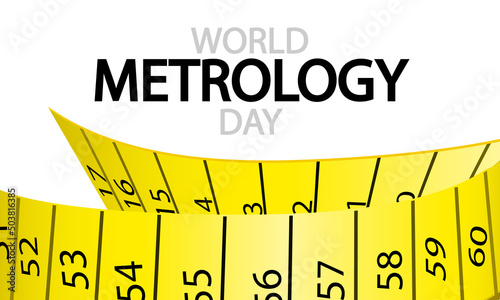 World metrology day, vector art illustration.