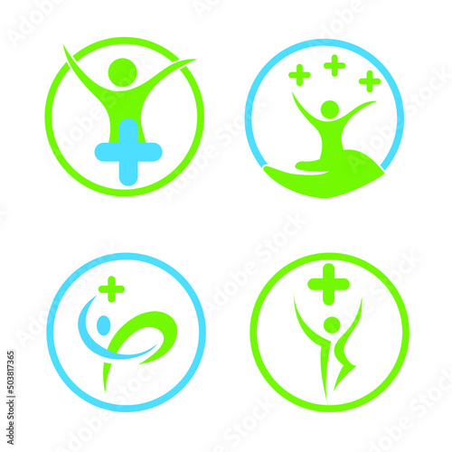 eco icons set or medial icons 