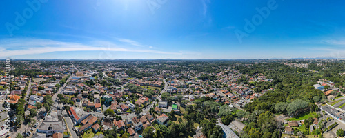 Panoramic aerial image of downtown Curitiba © William