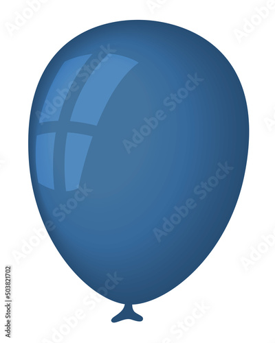 blue balloon helium