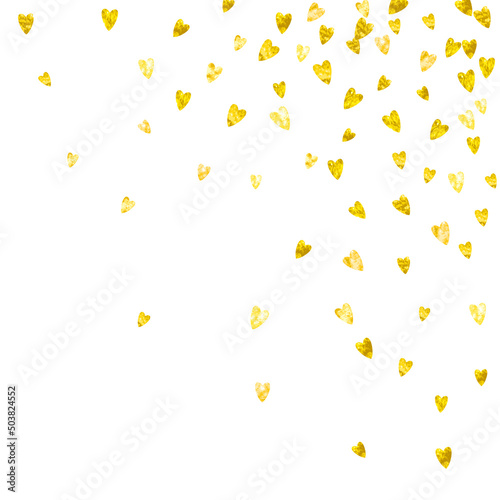 Glitter Texture. Yellow Holiday Element. Feminine