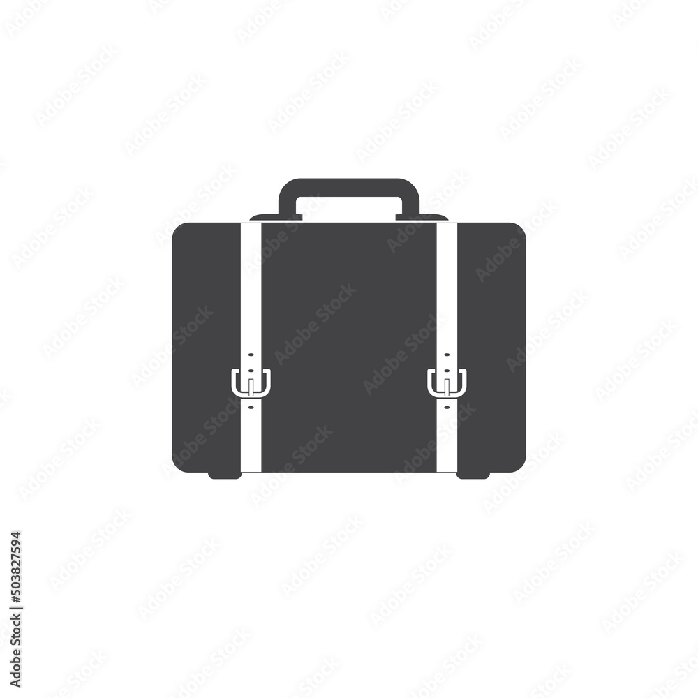 vector illustration of flat design luggage bag luggage icon. vector illustration of flat design luggage bag luggage icon.