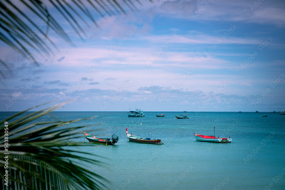 Φωτογραφία beautiful seascape of koh tao southern of thailand