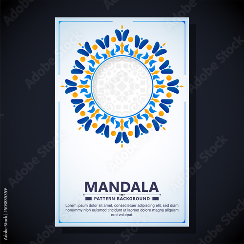 flat color mandala cover collection