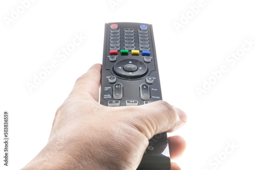 TV remote control.