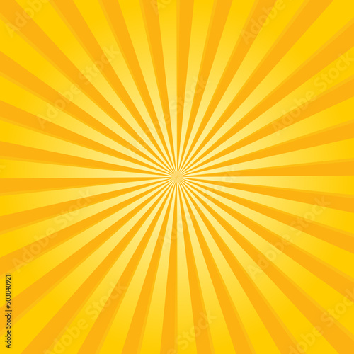 yellow abstract background with rays