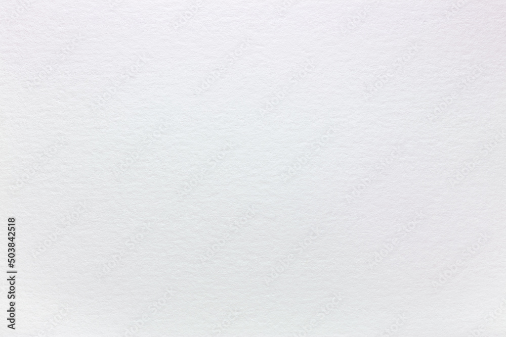 Fototapeta premium simple white watercolor paper. highly-textured background for artwork.