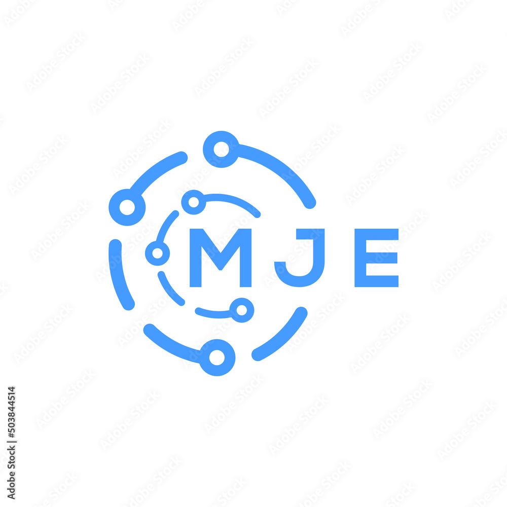 MJE technology letter logo design on white background. MJE creative initials technology letter logo concept. MJE technology letter design. MJE technology letter logo design on white background. MJE creative initials technology letter logo concept. MJE technology letter design.
