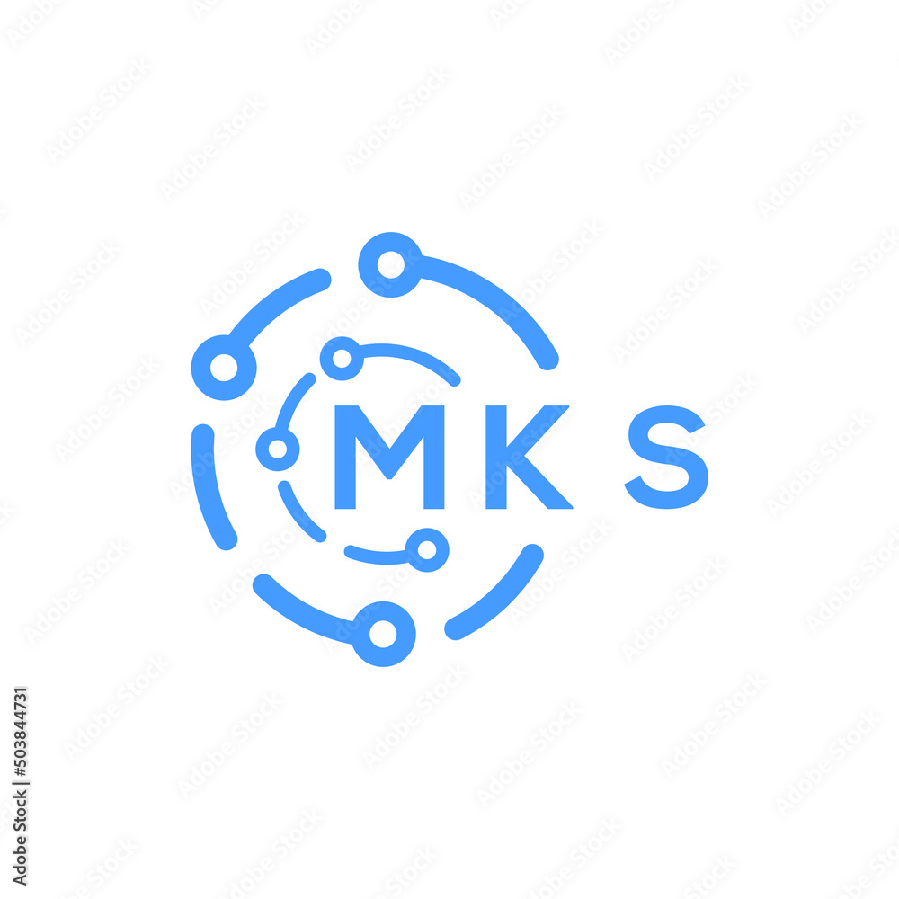 MKS technology letter logo design on white background. MKS creative initials technology letter logo concept. MKS technology letter design. MKS technology letter logo design on white background. MKS creative initials technology letter logo concept. MKS technology letter design.