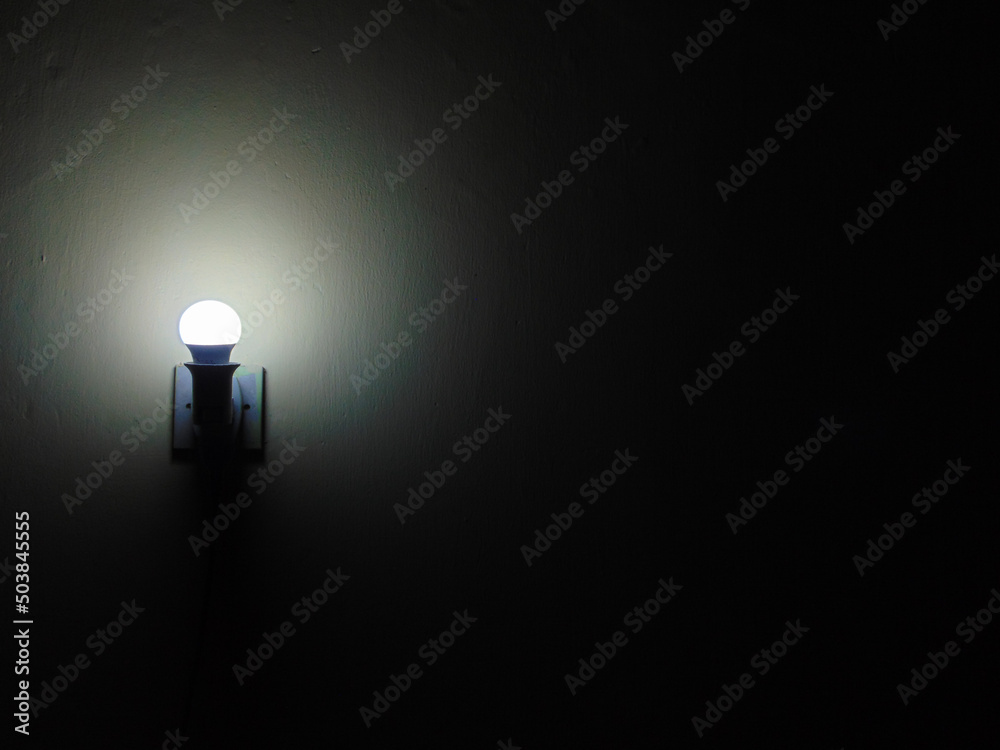 light lamp in the dark 