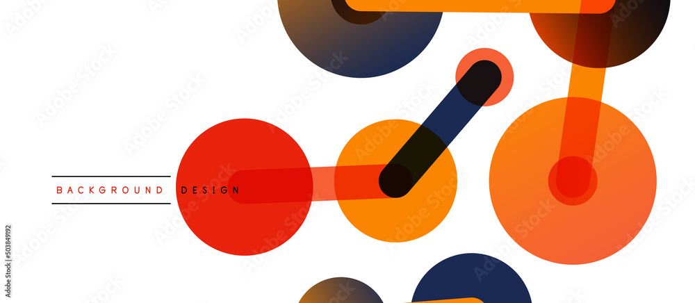 Line points connections geometric abstract background. Circles connected by lines. Trendy techno business template for wallpaper, banner, background or landing Line points connections geometric abstract background. Circles connected by lines. Trendy techno business template for wallpaper, banner, background or landing
