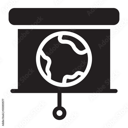 eco glyph icon