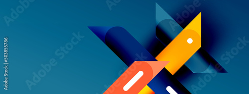 Background overlapping lines. Dynamic lines abstract wallpaper. Straight lines composition vector illustration for wallpaper banner background or landing page