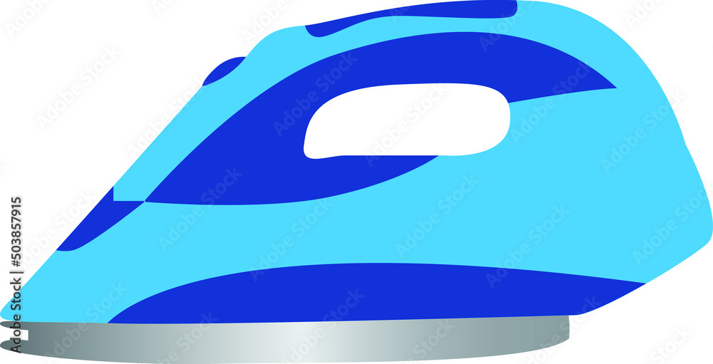 vector illustration of the dress iron box. on white background Stock