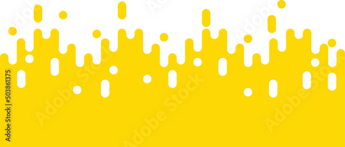 Abstract pattern yellow mustard Rounded Lines Halftone Transition. vertical rounded stripes. background with gradient background