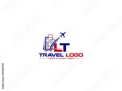 Initial LT Logo Icon, Letter Lt tl Logo Image Design For all Kind Of Use photo