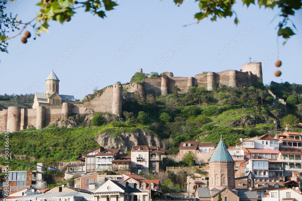 Fototapeta premium view of the town