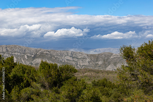 Mountains landscape in the Croatia. Sunny summser day. © Sergey Fedoskin