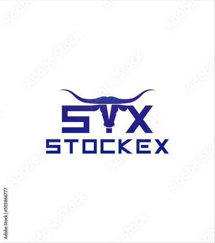 Stockex creative modern vector logo template