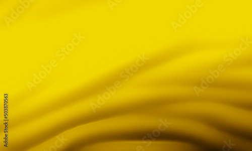 Abstract wave background. Yellow ripples.