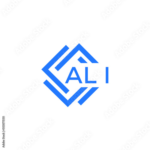 Free Download ALI technology letter logo design on white  background. ALI creative initials technology letter logo concept. ALI technology letter design.
 - GFXLoad
