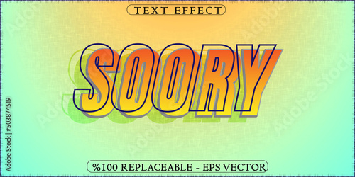 SORRY_TEXT_EFFECT