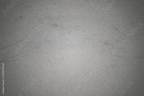 Gray steel metal wall textured background