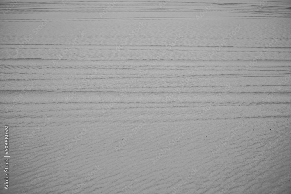 ATV tracks on a sandy beach ATV tracks on a sandy beach
