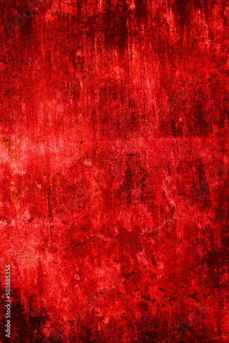 Abstract cement wall for background. horrible and dark bloody wall texture background. horror and halloween concept