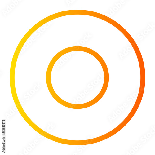 coin gradient icon