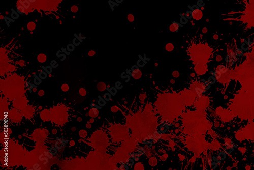 Splatter decorative wallpaper Background. Art rough stylized texture banner with space for text. Beautiful abstract blur, de focused.