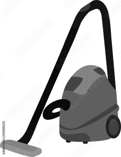 vacuum cleaner vector isolated on white background