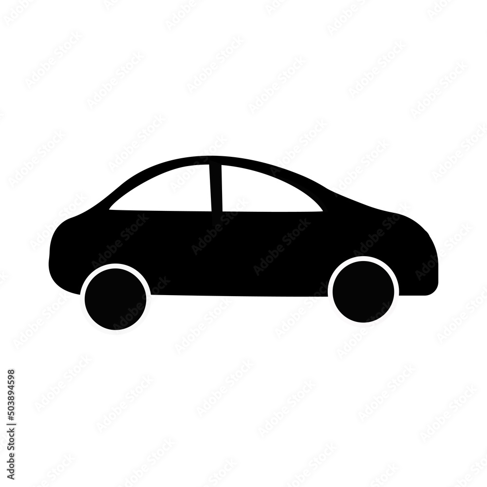 ar icon in vector. Logotype. Car icon vector. car vector icon. small sedan