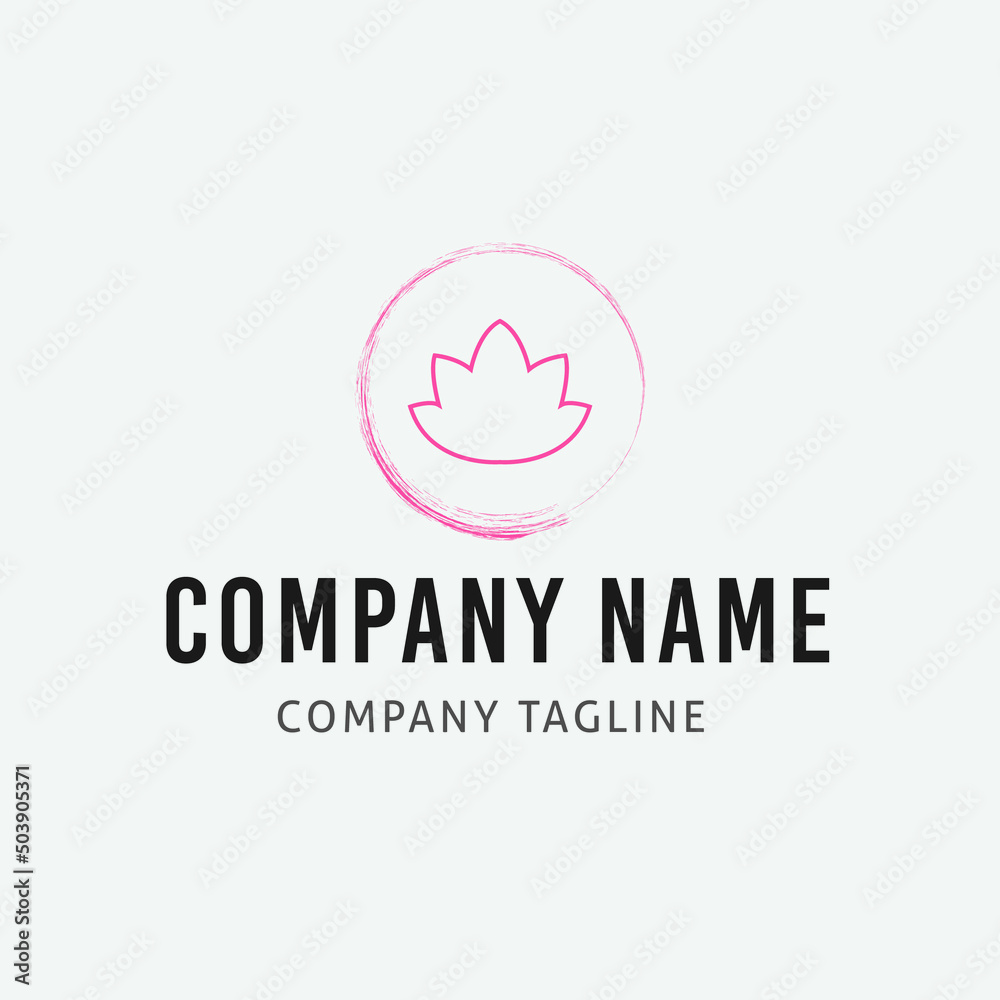 Yoga Vector Logo Design Yoga Vector Logo Design