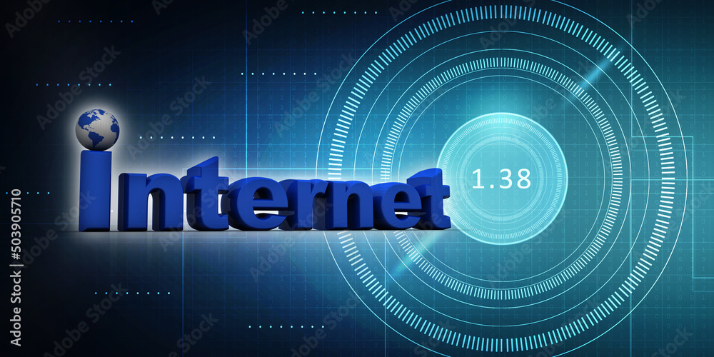 3d illustration internet abstract background 3d illustration internet abstract background